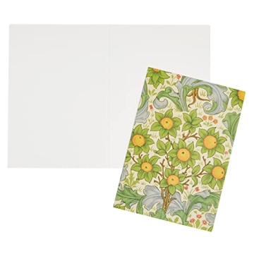 Elegant 36-Pack William Morris Blank Stationery Cards