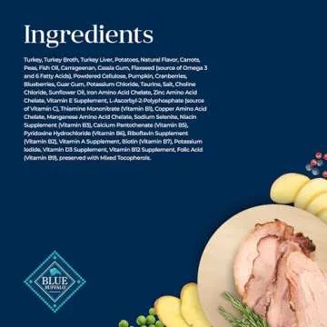 Blue Buffalo Grain-Free Wet Dog Food with Turkey, 24 Count