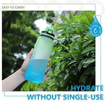 Opard 30oz Sports Water Bottle BPA-Free Tritan