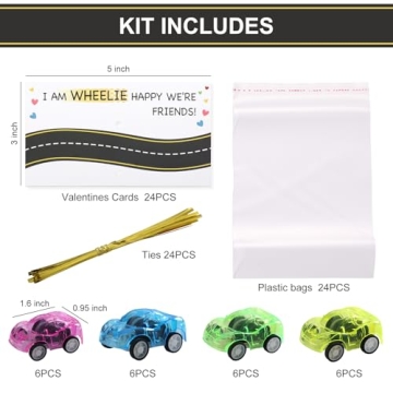 FunouHome Valentine's Day Kids Gift Set 24 Pack Toys