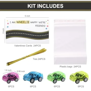 FunouHome Valentine's Day Kids Gift Set 24 Pack Toys