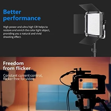 Neewer 660 RGB LED Light Kit for Photographers and Videographers