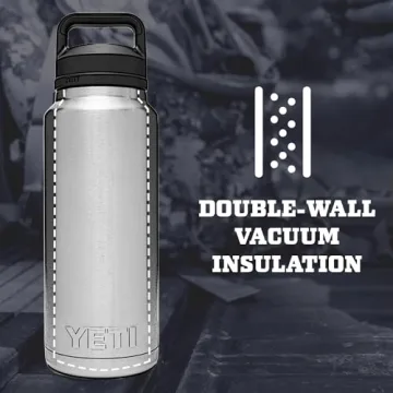 YETI Rambler 46 oz Insulated Water Bottle with Chug Cap