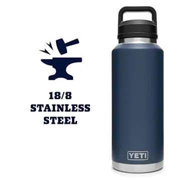 YETI Rambler 46 oz Insulated Water Bottle with Chug Cap