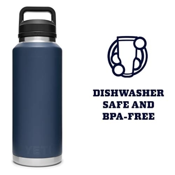 YETI Rambler 46 oz Insulated Water Bottle with Chug Cap