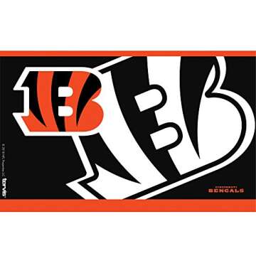 Tervis Triple Walled NFL Cincinnati Bengals Insulated Tumbler Cup Keeps Drinks Cold & Hot, 20oz - Stainless Steel, Rush