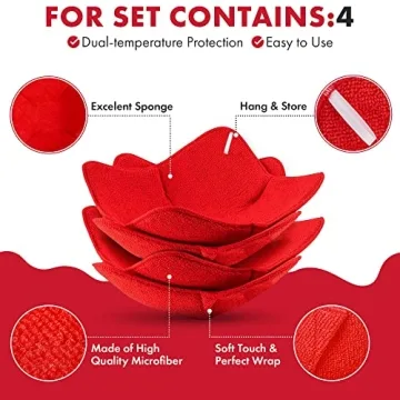 Microwave Bowl Huggers Warmers for Safe Cooking