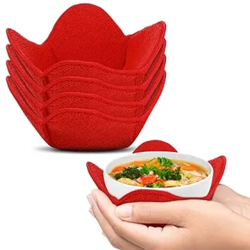 Microwave Bowl Huggers Warmers for Safe Cooking