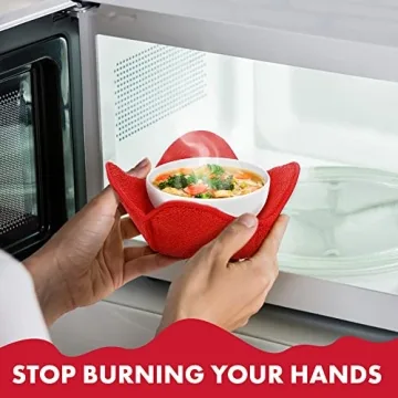 Microwave Bowl Huggers Warmers for Safe Cooking