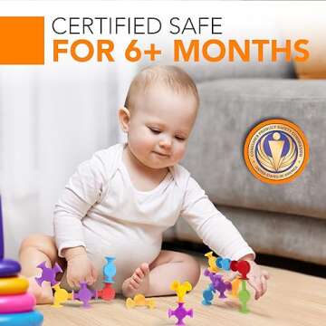 BUNMO Suction Bath Toys 24pcs | Perfect for Bath Playtime | Hours of Fun & Creativity | Toddler Bath Toys | Mold Free Bath Toys for Kids