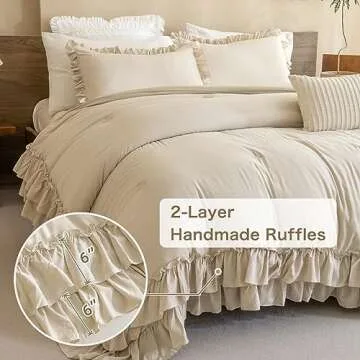 Masaca King Comforter Set - Vintage Boho Chic Bedding