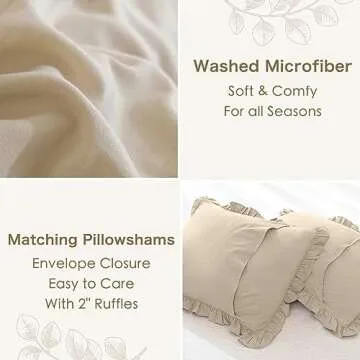 Masaca King Comforter Set - Vintage Boho Chic Bedding