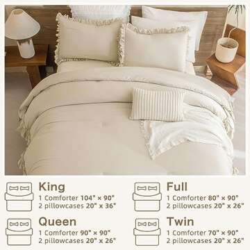 Masaca King Comforter Set - Vintage Boho Chic Bedding