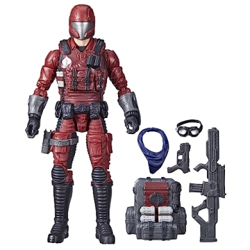 G.I. Joe Classified Series Crimson Viper Action Figure - 6 Inch Collectible Toy with Accessories