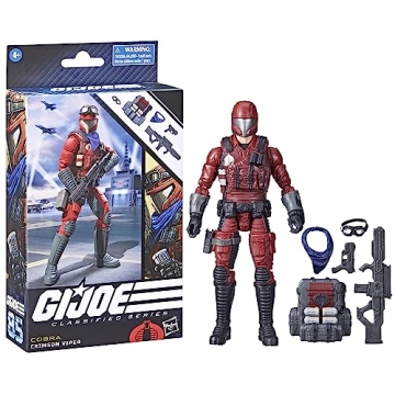 G.I. Joe Classified Series Crimson Viper Troop-Building Figure