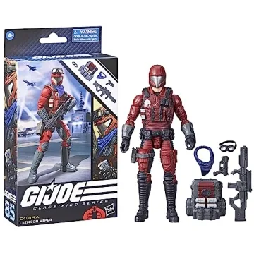 G.I. Joe Classified Series Crimson Viper Troop-Building Figure