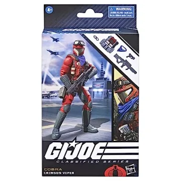 G.I. Joe Classified Series Crimson Viper Troop-Building Figure