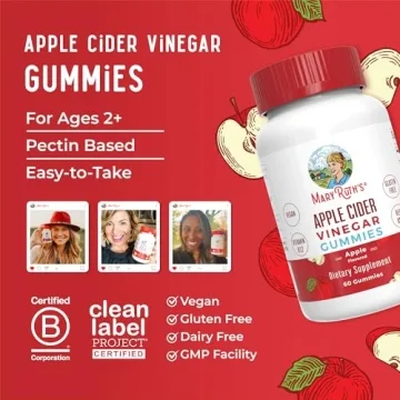 MaryRuth's Vegan Apple Cider Vinegar Gummies for Wellness