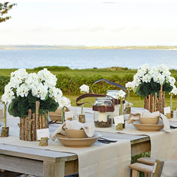 CISDUEO Artificial Geraniums for Easy Home Decor