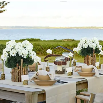 CISDUEO Artificial Geraniums for Easy Home Decor