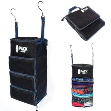Pack Gear Hanging Carry-On Organizer - Fits Any Carry On Luggage