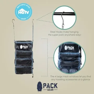 Pack Gear Hanging Carry-On Organizer - Travel Essential