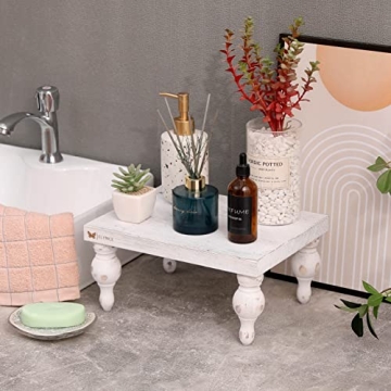 Elynice Wood Tray - Farmhouse Decor Stand for All Occasions