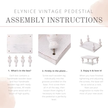 Elynice Wood Tray - Farmhouse Decor Stand for All Occasions