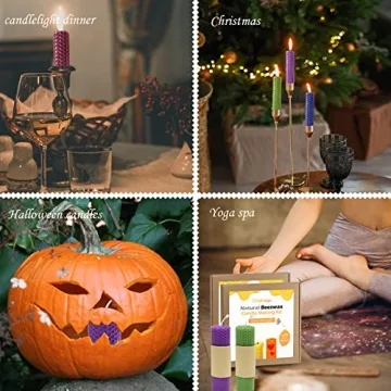 Bingfuego Beeswax Candle Making Kit for Kids - Colorful Fun!