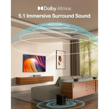 ULTIMEA 5.1 Sound Bar with Dolby Atmos & Wireless