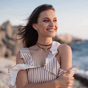 Shop HUASAI Brown Suede Choker Necklace for Women