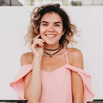 Shop HUASAI Brown Suede Choker Necklace for Women