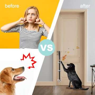 Luckyiren Dog Door Bell for Easy Potty Training