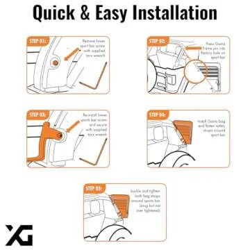 XG Cargo Gama Adventure Bags for Jeep Wrangler JL/4XE