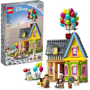 Build Your Adventure with LEGO Disney Pixar ‘Up’ House Set for Ages 9+