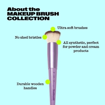 Trademark Beauty Lavender Makeup Brush Set - 12 Pieces