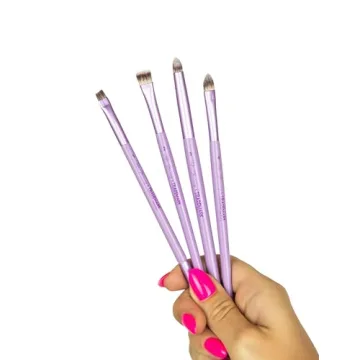 Trademark Beauty Lavender Makeup Brush Set - 12 Pieces