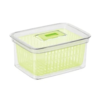 Oggi Store Fresh Veggie Bin - Kitchen Organization, Refrigerator Organizer Bins, Food Storage Contai...