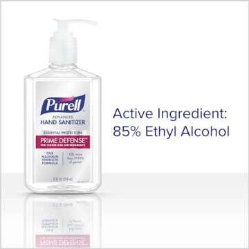 Purell Prime Defense Hand Sanitizer 12 fl oz Pack of 4