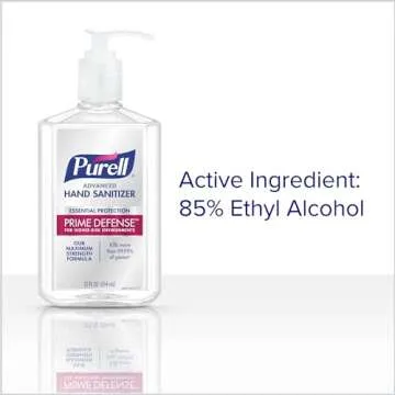 Purell Prime Defense Hand Sanitizer 12 fl oz Pack of 4