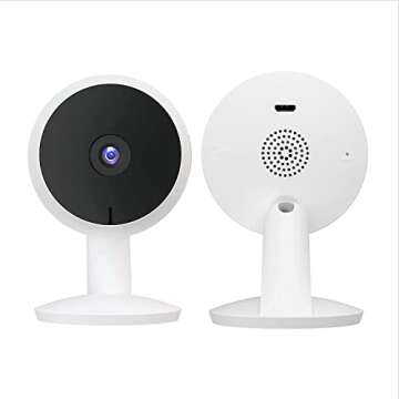 LaView 1080P HD Pet Camera Mini Indoor Security Camera with Night Vision and Motion Tracking WiFi Ho...