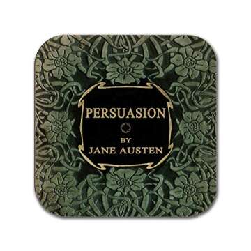 6 coasters with Complete Novels of Jane Austen Six Coffee Mug Coasters with Complete Novels of Jane Austen's book designs. (Book Title)