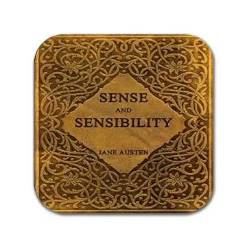 6 coasters with Complete Novels of Jane Austen Six Coffee Mug Coasters with Complete Novels of Jane Austen's book designs. (Book Title)