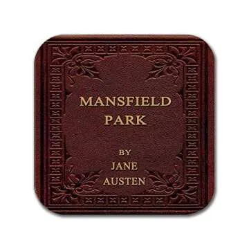 6 coasters with Complete Novels of Jane Austen Six Coffee Mug Coasters with Complete Novels of Jane Austen's book designs. (Book Title)