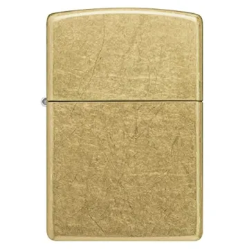 Zippo Street Brass Classic Pocket Lighter - Durable Style