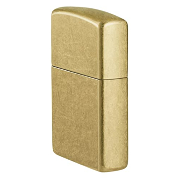 Zippo Street Brass Classic Pocket Lighter - Durable Style