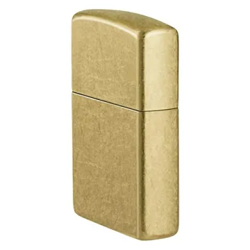 Zippo Street Brass Classic Pocket Lighter - Durable Style
