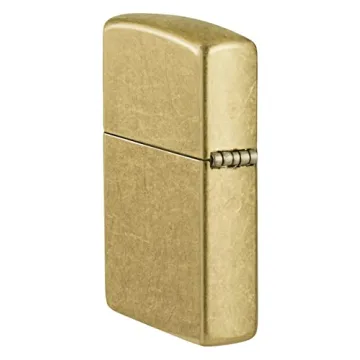 Zippo Street Brass Classic Pocket Lighter - Durable Style