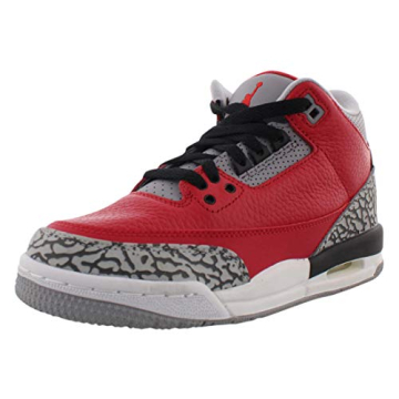 Jordan Youth Air 3 Retro GS CQ0488 600 Red Cement/Unite - Size 4Y