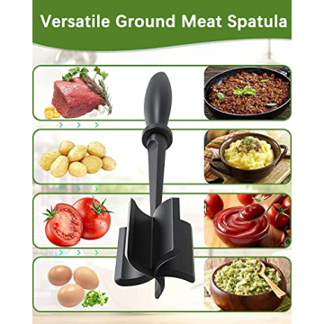 Heat-Resistant Non-Stick Meat Chopper for Effortless Cooking